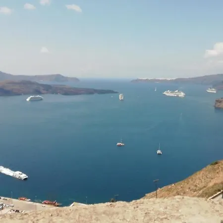 Poudras Amazing View Caldera Villa Ormos Athinios Buitenkant foto